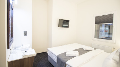 Deluxe Doppelzimmer mit Atriumblick